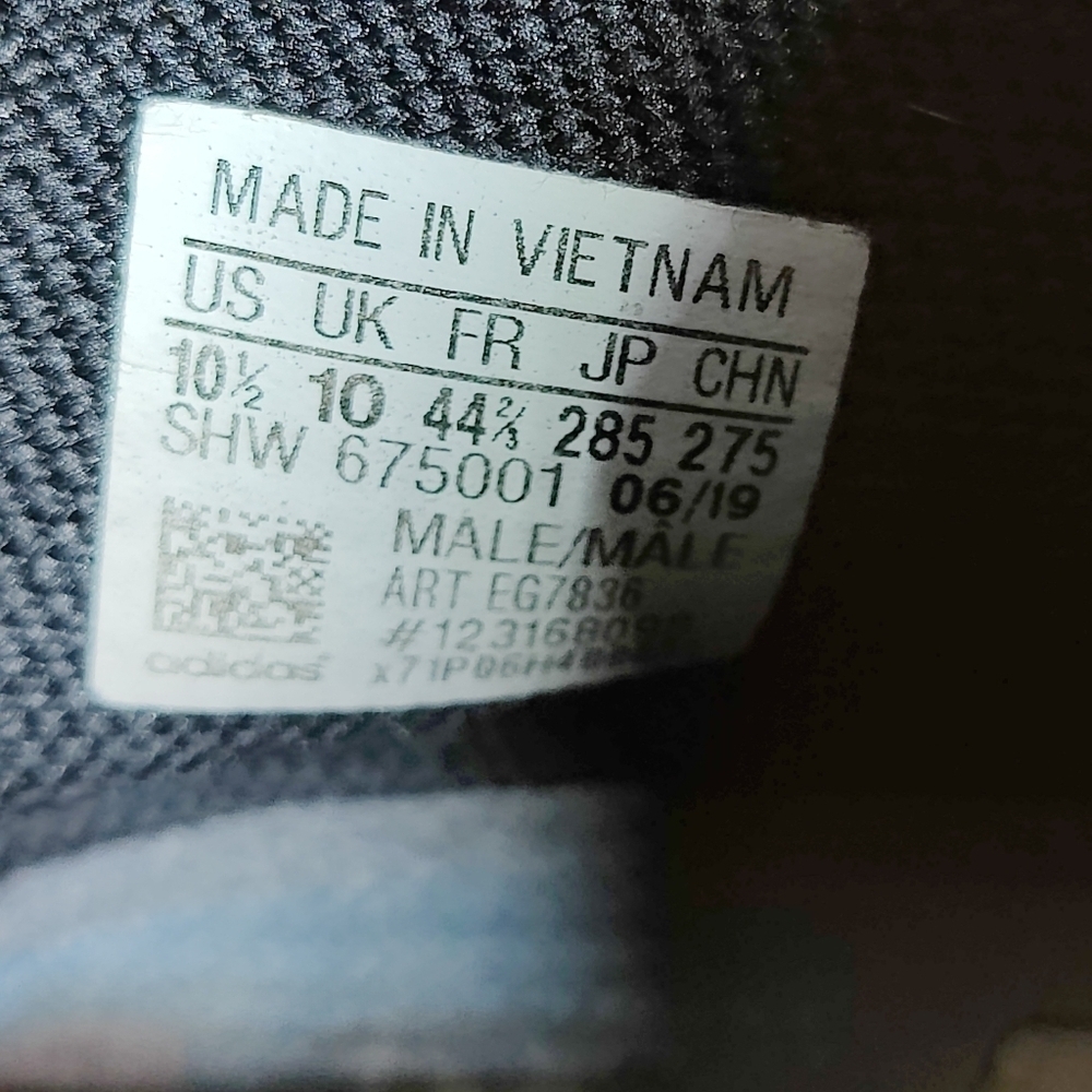 Adidas NMD Human Race Trail x Pharrell Williams Black Sneakers Mens Shoe Sz 10.5 - Picture 11 of 12